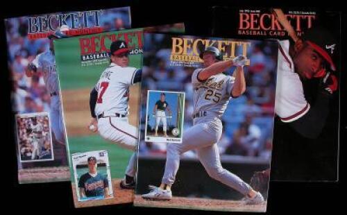 Lot of 62 Beckett Baseball Monthly magazines