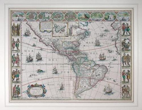 Americ&aelig; nova Tabula