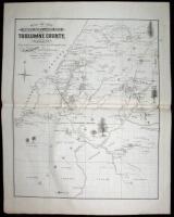 Map of the Principal Quartz and Gravel Mines in Tuolumne County, California. Taken from Government Surveys and Mining Records. By J.P. Dart, Mining Engineer. Scale - One Mile to One Inch. Sonora, August, 1879