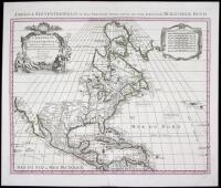 L'Amerique Septentrionale Dressée sur les Observations de Mrs. de l'Academie Royale des Sciences & quelques autres, & sur les Memoires les plus recens