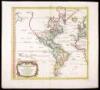 Nouvelle Carte des Parties Occidentales du Monde Servant &agrave; indiquer les Navigations D&eacute;couvertes et Establissements des Hollandois en Amerique Suivant les derniers observations