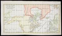 Partie de la Carte du Capitaine Cluny Auteur d'un ouvrage anglois intitule American Traveller publie a Londres en 1769