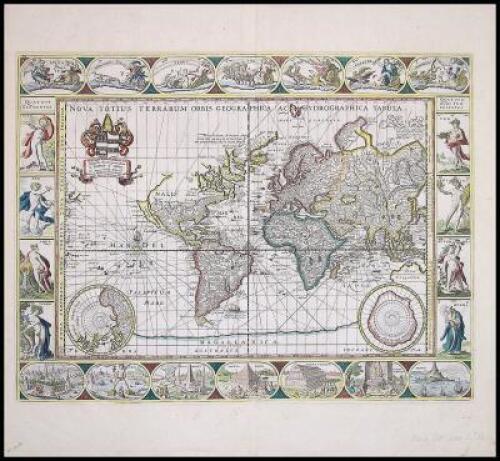 Nova Totius Terrarum Orbis Geographica Ac Hydrographica Tabula