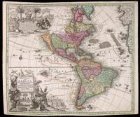 Novus Orbis Sive America Meridionalis et Septentrionalis per sua Regna, Provincias et Insulas Iuxta Observationes et Descriptiones Resentiss. Divisa et Adornata