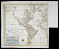 Nieuwe Kaart van het Westelykste Deel der Weereld, dienende tot aanwyzing van de Scheepstogten der Nederlanderen naar Westindie Volgens de Laatste Ontdekkingen
