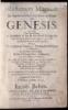Mysterium Magnum; or an Exposition of the First Book of Moses, called Genesis... - 3