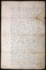 Document signed by three ministers of Charles II - 2