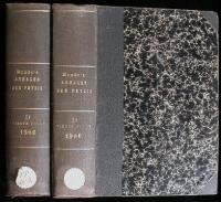 "Zur Theorie der Lichterzeugung und Lichtabsorption"; and "Über eine Methode zur Bestimmung des Verhältnisses der transversalen und longitudinalen Masse des Elektrons"