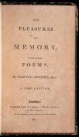 The Pleasures of Memory with Other Poems