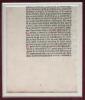 Fragment of a single leaf from the Catholicon