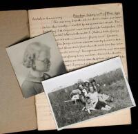 Handwritten diary kept by a young woman, Sia Gruteke, in Holland during World War II