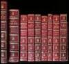 Set of 41 volumes, uniformly bound, almost all first editions