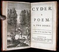 Cyder. A Poem. In Two Books