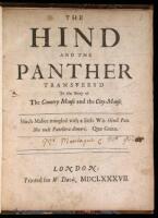The Hind and the Panther Transvers'd to the Story of the Country-Mouse and the City-Mouse...