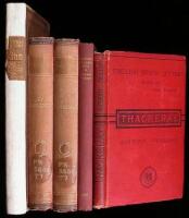 Lot of 5 volumes