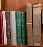 Lot of eight volumes on watermarks