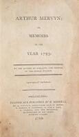 Arthur Mervyn; or, Memoirs of the Year 1793