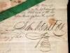 Manuscriopt Document, signed by Cary as justice of the court, to the sheriff of Bristol County, instructing him to empanel a jury to lay out a road in Freetown - 4