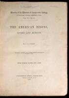 American Bisons, Living and Extinct