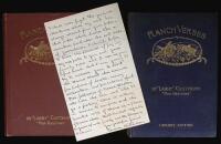 Ranch Verses - two inscribed editions, plus A.L.s.