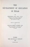 The Development of Education in Texas