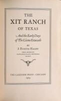 The XIT Ranch of Texas and the Early Days of the Llano Estacado