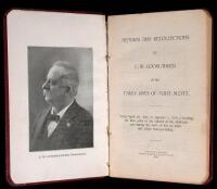 Memoirs and Recollections of C.W. Goodlander of the Early Days of Fort Scott, from April 29, 1858, to January 1, 1870, Covering the time prior to the advent of the Railroad and during the days of the ox-team and stage transportation