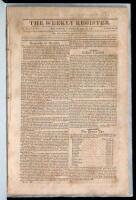 Printing of Declaration of Independence by the Province of Texas, printed in Niles Weekly Register