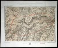 Topographical Map of the Yosemite Valley and Vicinity