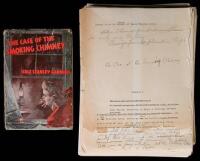 The Case of the Smoking Chimney - first draft typescript and the first edition (inscribed and signed by Gardner)