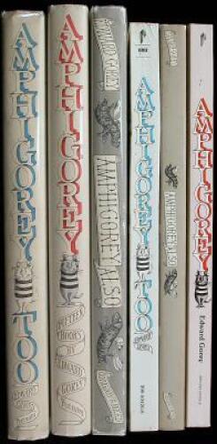 Lot of six titles illustrated by Gorey