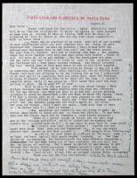 Typed letter signed by Hemingway as Papa to screenwriter Peter Viertel