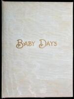 Baby Days: A "Sunbonnet" Record