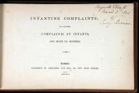 Infantine Complaints; Or, Rather Complaints of Infants and Hints to Mothers