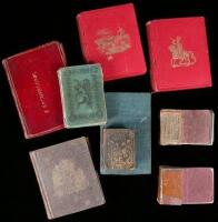 Lot of seven miniature books and two small books