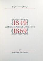 California's Pictorial Letter Sheets, 1849-1869