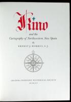 Kino and the Cartography of Northwestern New Spain