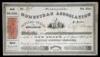 Collection of eight checks, notes, and certificates from early California banks and institutions