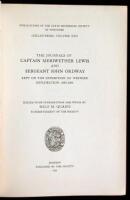 The Journals of Captain Meriwether Lewis and Sergeant John Ordway, Kept on the Expedition of Western Exploration, 1803-1806