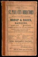 Commercial Advertiser Directory for the City of Saint Paul, To Which Is Added, A Business Directory. 1858-1859.