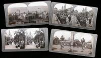 Collection of approximately 100 stereo views of the Panama Pacific International Exposition in San Francisco