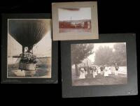 Lot of approximately 21 photographs of California scenes, building, tradesmen, etc.