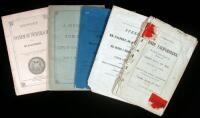 Lot nine booklets and pamphlets on San Francisco and California