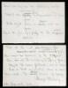 Archive of manuscript poems and fragments of poetry, by George Sterling - 5