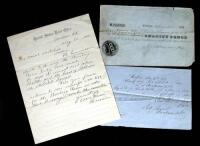 Lot of 6 ephemeral items relating to Stockton, California