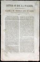 Letter of Hon. R.J. Walker on the Purchase of Alaska, St. Thomas and St. John