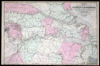 Johnson's Map of the Vicinity of Richmond, and Peninsular Campaign in Virginia. Showing also the interesting localities along the James, Chickahominy and York Rivers. Compiled from the Official Maps of the War Department