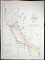 Geological Map of a Part of the State of California, Explored in 1853 by Lieut. R. S. Williamson U.S. Top. Engr...to Accompany Report of William P. Blake...