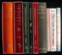 Lot of nine volumes