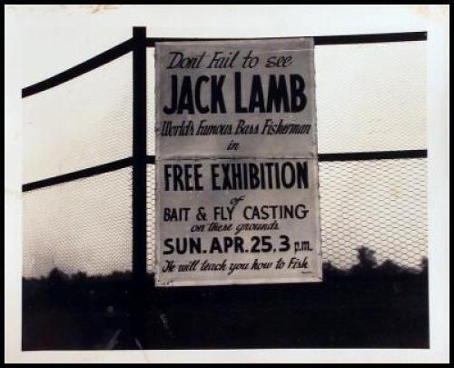 Archive of scrapbooks scrapbooks documenting the activities of famous fisherman Jack Lamb